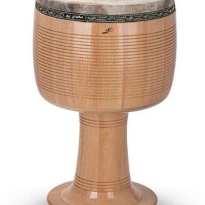 تمبک ترکه‌ای مهدی پور متوسط (۲۴ سانت)